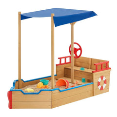Bac à sable Captain Pit - Bateau pirate en bois