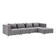 Canapé modulable Domas XL - 4 places