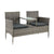 Banc en polyrotin Monaco