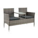 Banc en polyrotin Monaco