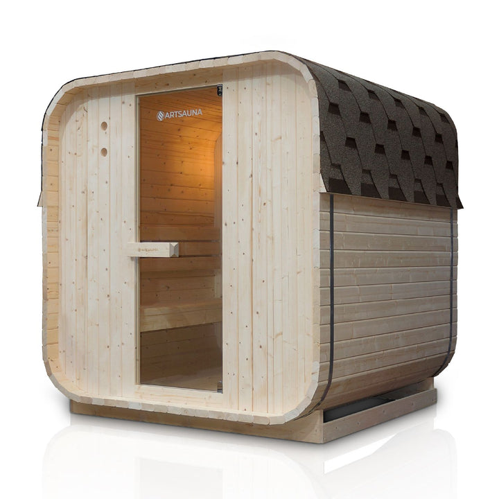 Sauna tonneau carré Nolvik