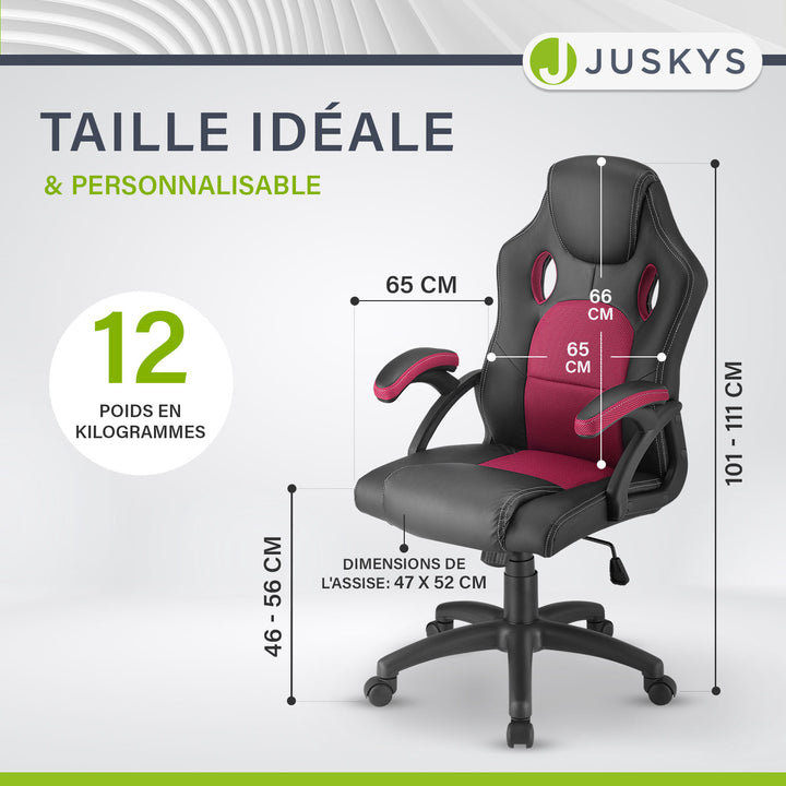 Chaise de bureau Racing Montréal