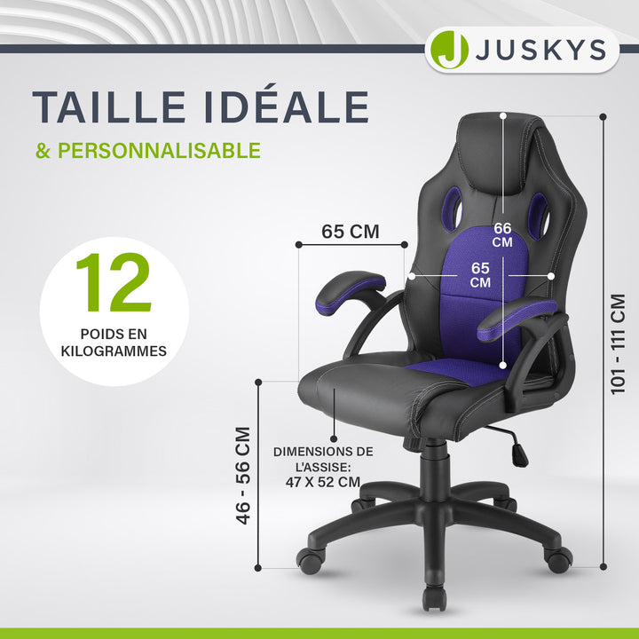 Chaise de bureau Racing Montréal