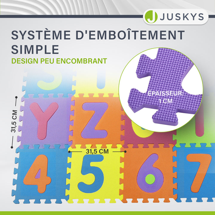 Tapis puzzle pour bébés et enfants