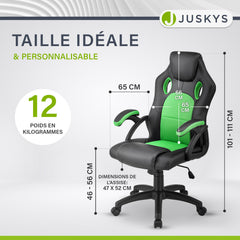 Chaise de bureau Racing Montréal