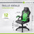 Chaise de bureau Racing Montréal