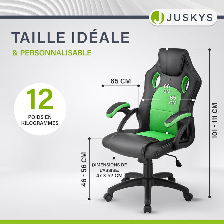 Chaise de bureau Racing Montréal