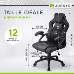 Chaise de bureau Racing Montréal