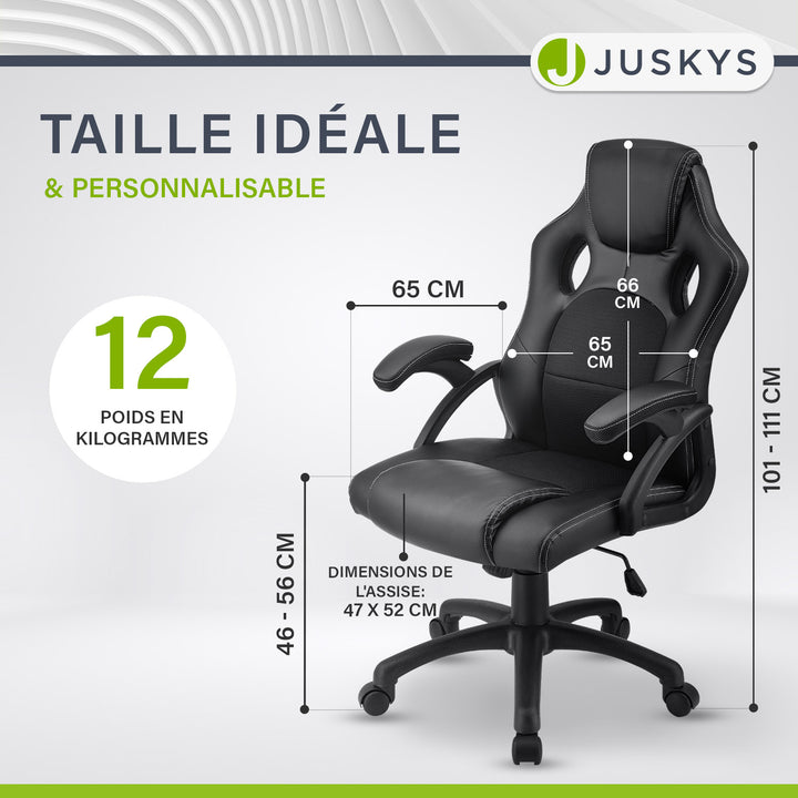 Chaise de bureau Racing Montréal