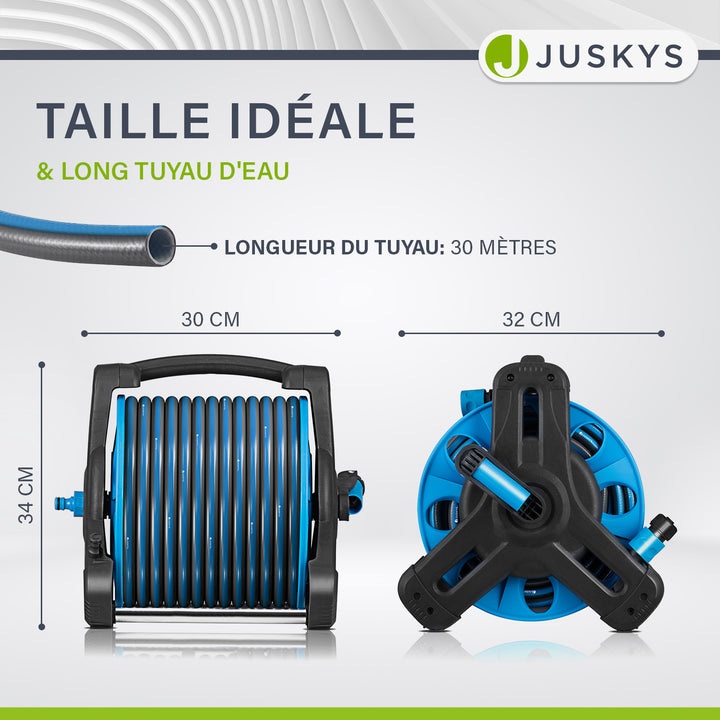 Enrouleur de tuyau mobile Basic 30 m
