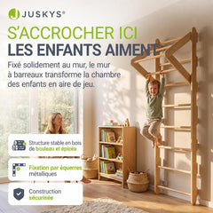 Espalier enfant en bois