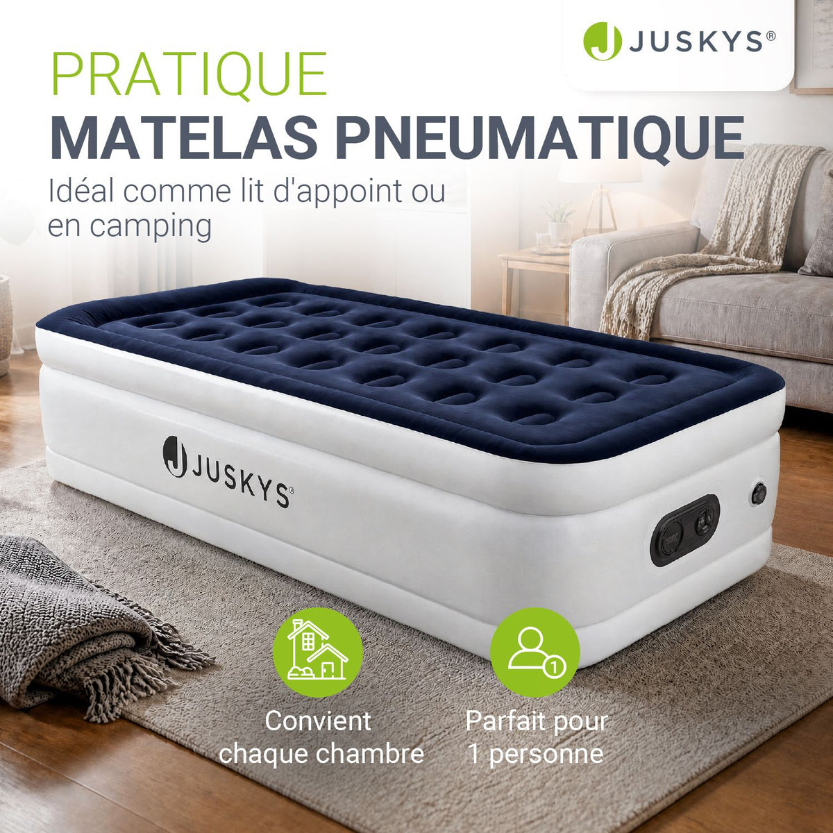 Matelas gonflable autogonflant Sapri
