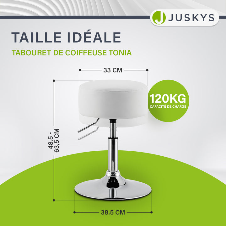 Tabouret de coiffeuse Tonia