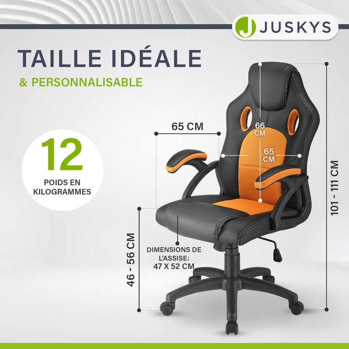 Chaise de bureau Racing Montréal