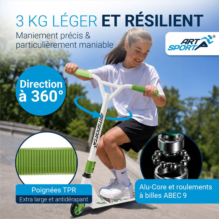 Trottinette freestyle enfant