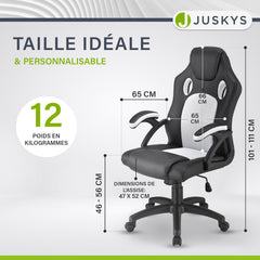 Chaise de bureau Racing Montréal