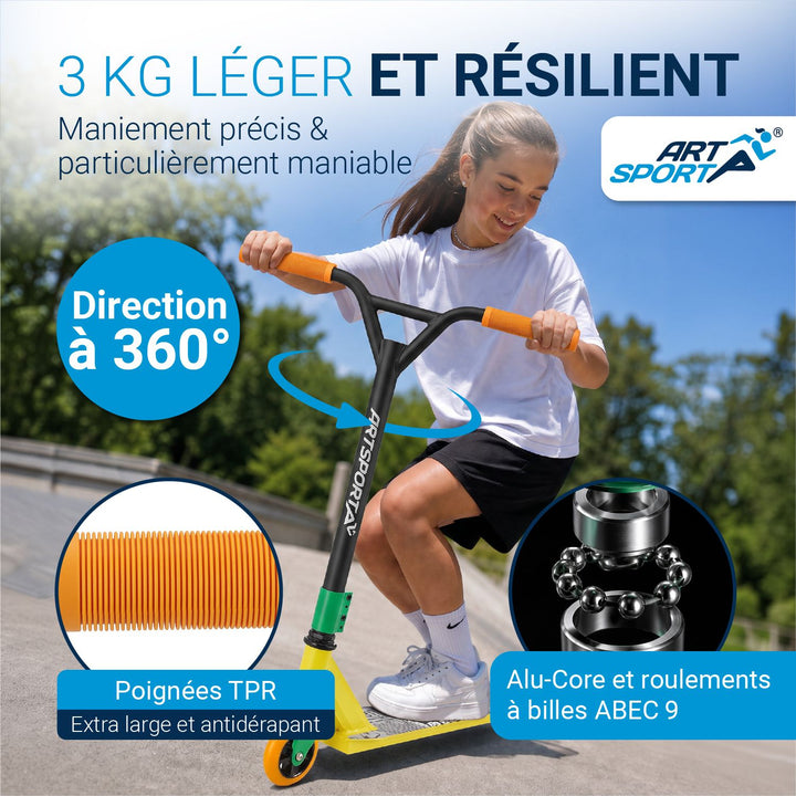 Trottinette freestyle enfant