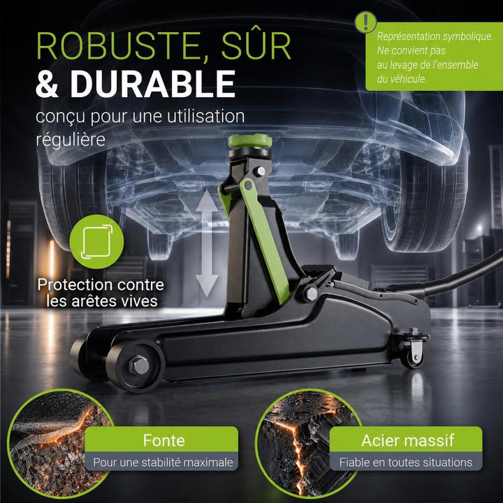 Cric de voiture hydraulique 2,5 t