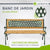 Banc de jardin Pise