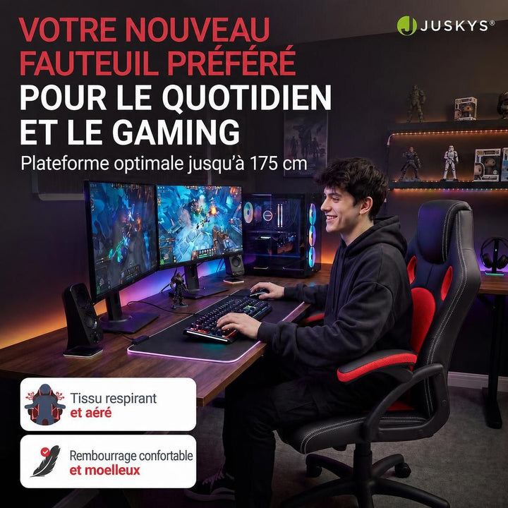 Chaise de bureau Racing Montréal
