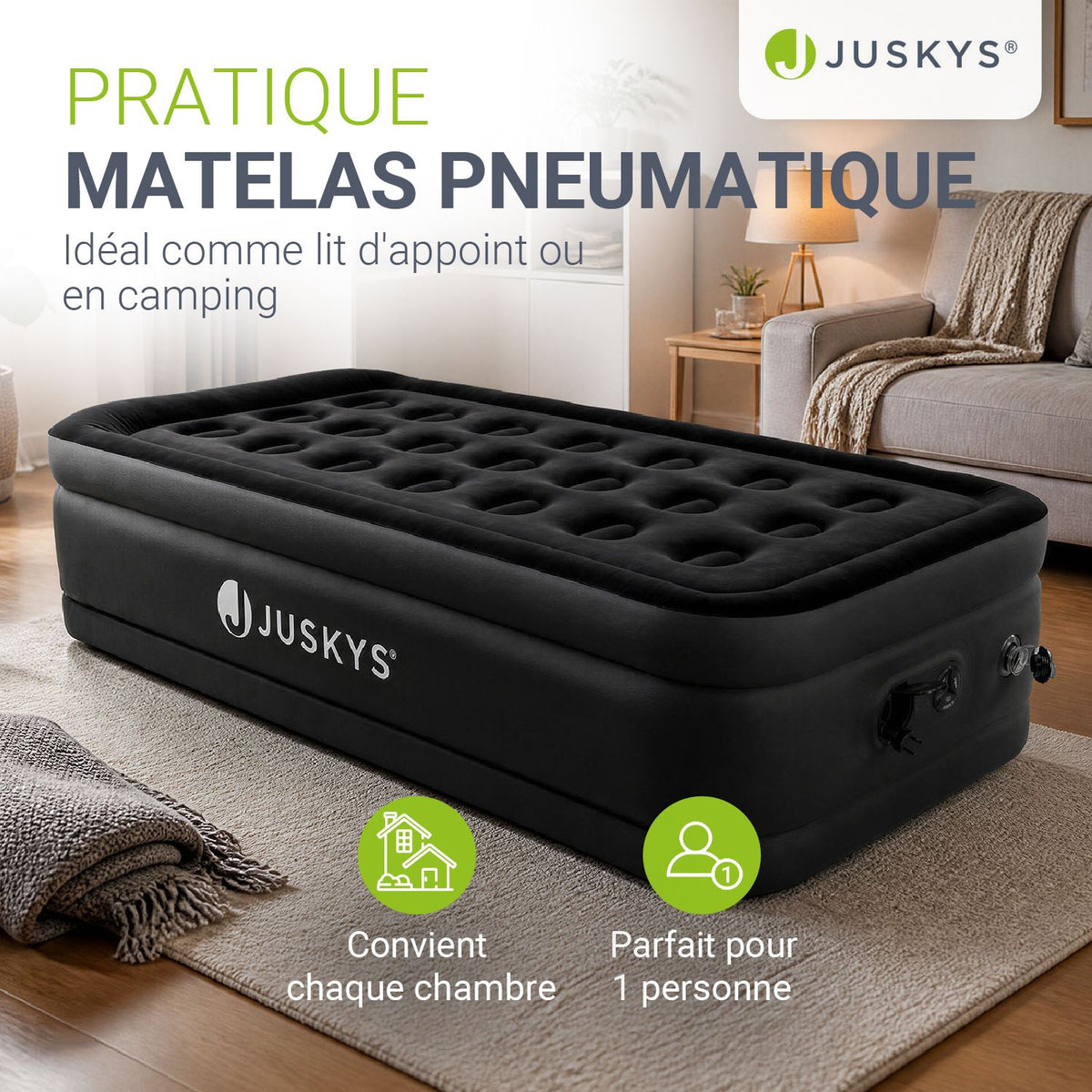 Matelas pneumatique autogonflant Sapri
