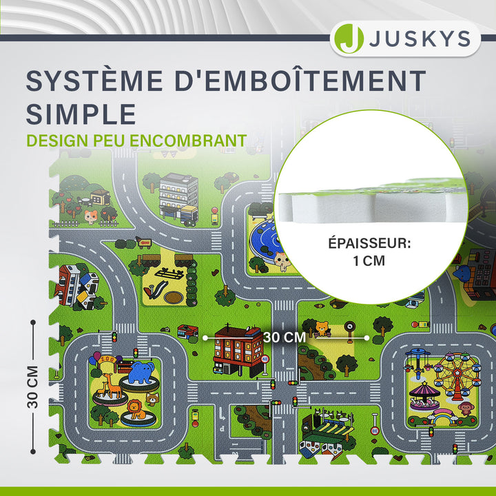 Tapis puzzle pour bébés et enfants