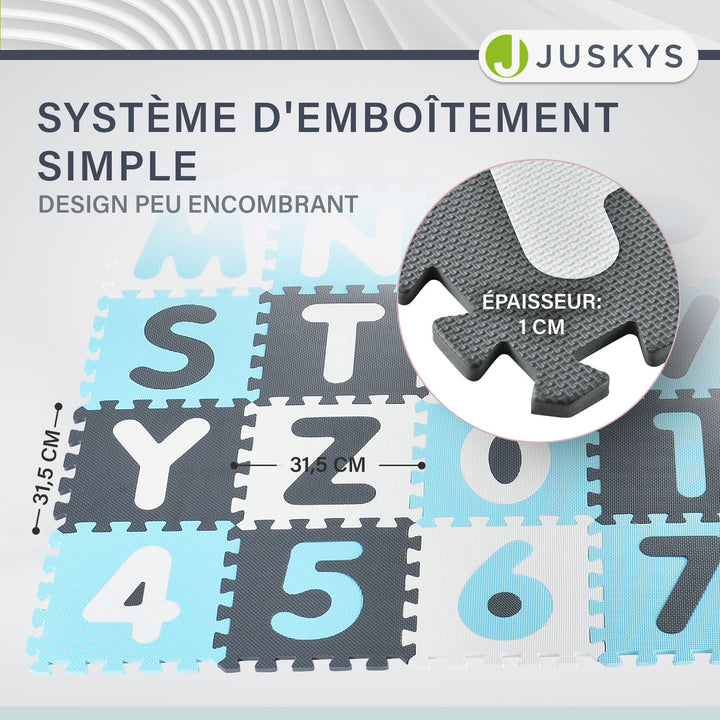 Tapis puzzle pour bébés et enfants
