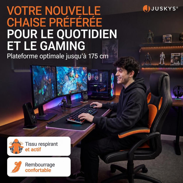 Chaise de bureau Racing Montréal