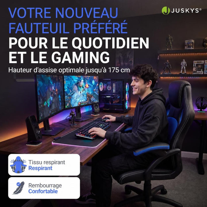 Chaise de bureau Racing Montréal