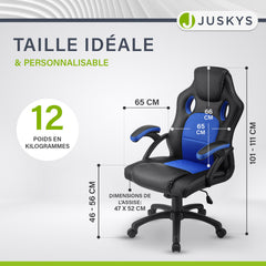 Chaise de bureau Racing Montréal