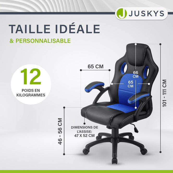 Chaise de bureau Racing Montréal