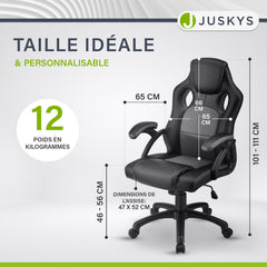 Chaise de bureau Racing Montréal