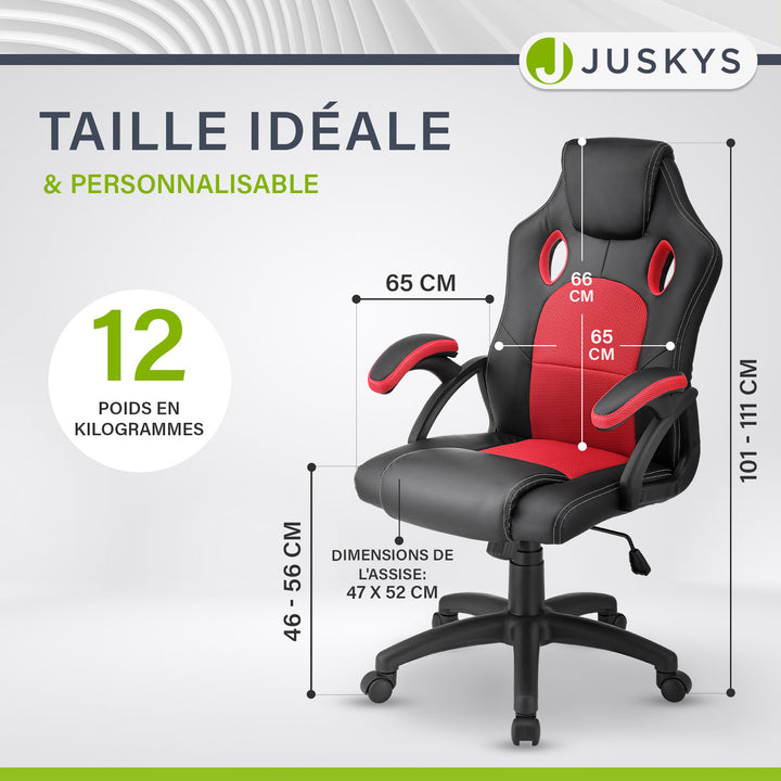 Chaise de bureau Racing Montréal