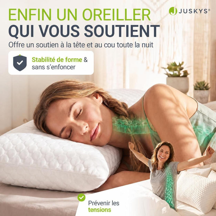 Oreillers à mémoire de forme