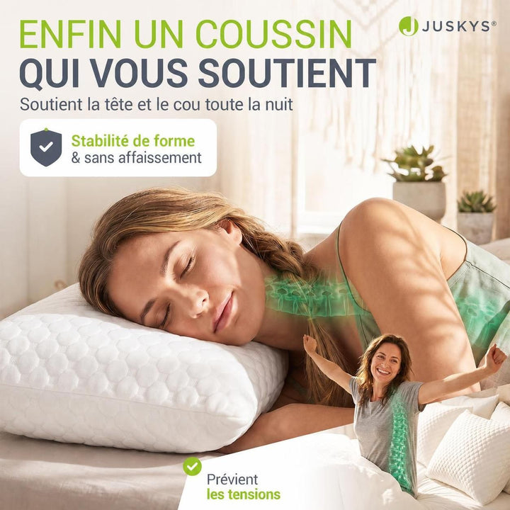 Oreillers à mémoire de forme