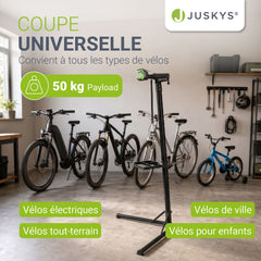 Support de réparation de vélo pliable