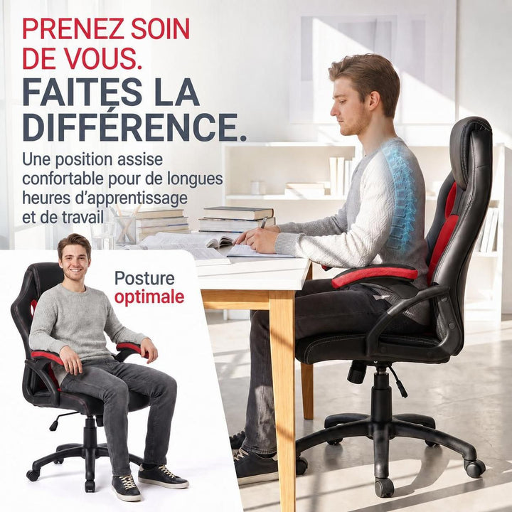 Chaise de bureau Racing Montréal