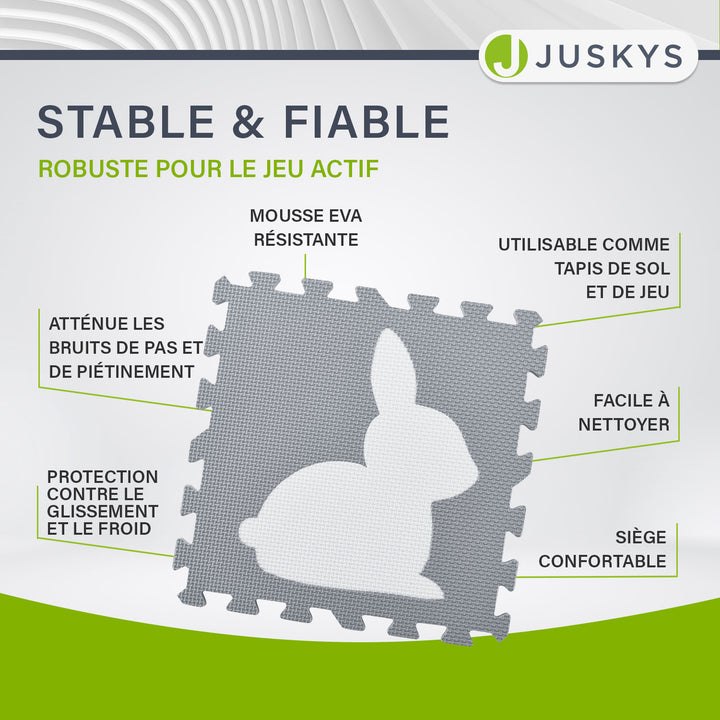 Tapis puzzle pour bébés et enfants
