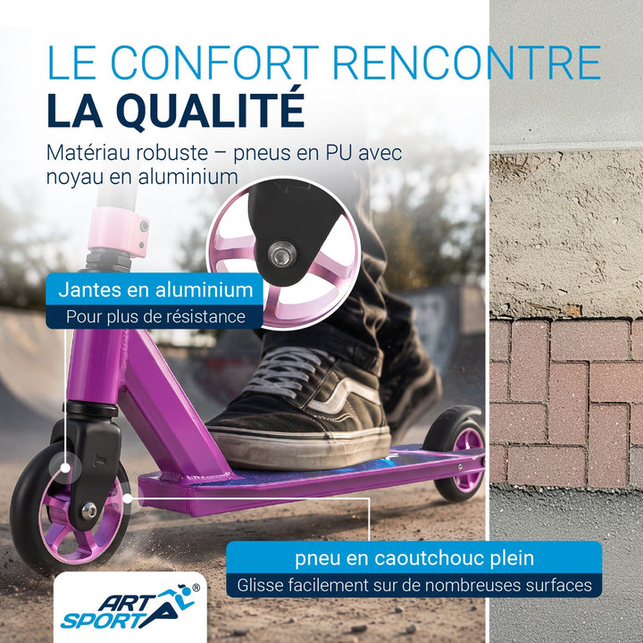 Trottinette freestyle enfant