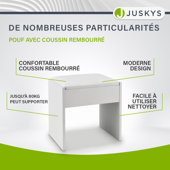 Tabouret de coiffeuse Melly