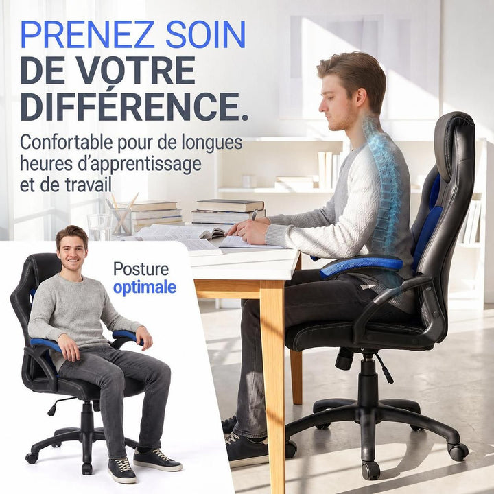 Chaise de bureau Racing Montréal