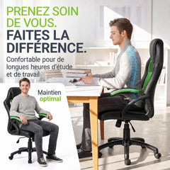 Chaise de bureau Racing Montréal