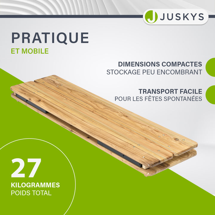 Ensemble de tente à bière Bichl 170 cm