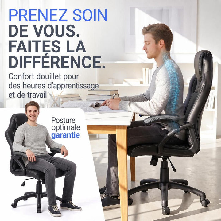 Chaise de bureau Racing Montréal
