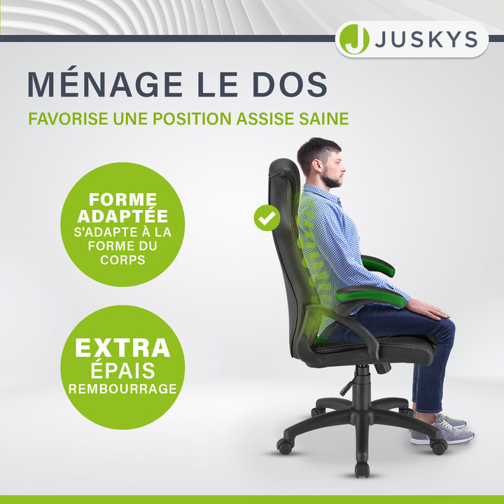Chaise de bureau Racing Montréal