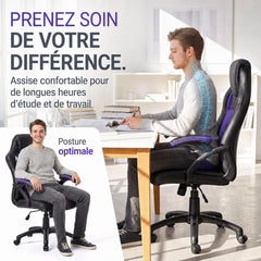 Chaise de bureau Racing Montréal