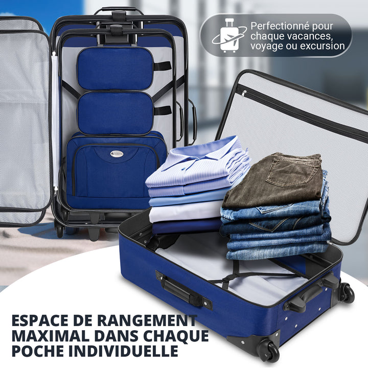 Ensemble de valises à roulettes de voyage Athènes