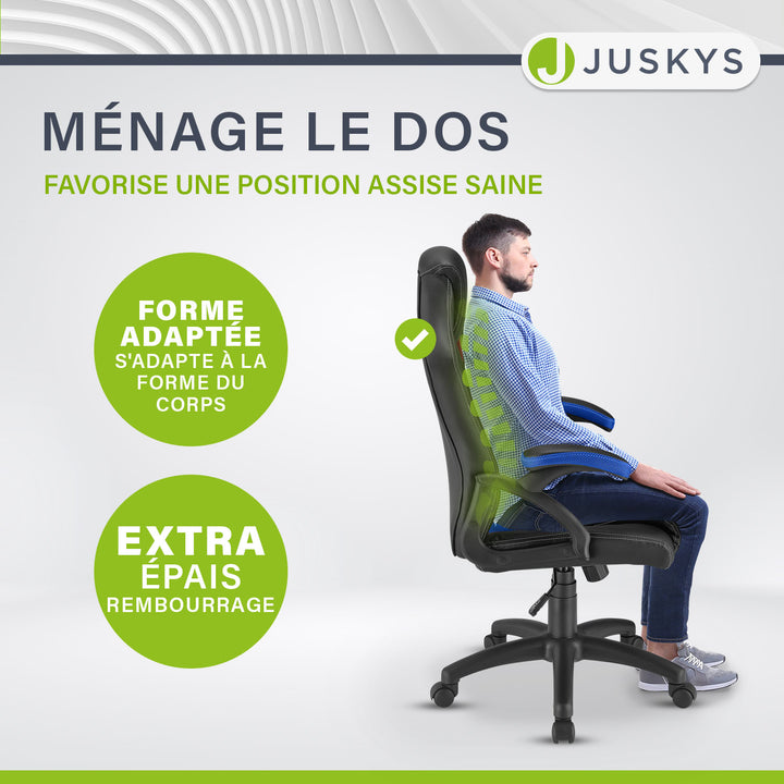 Chaise de bureau Racing Montréal