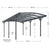 Carport 5x3 m - différents modèles
