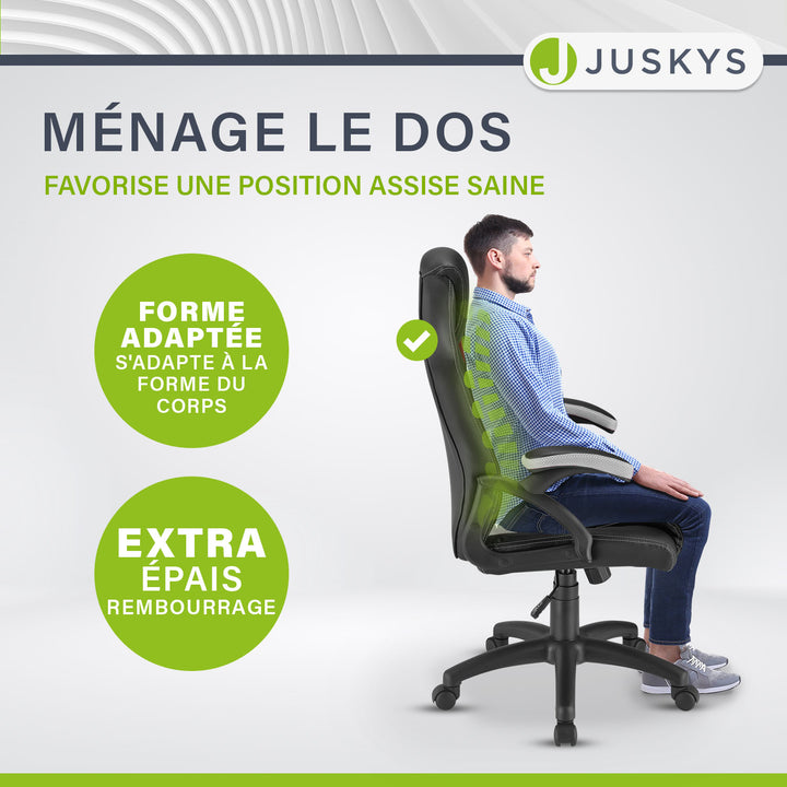Chaise de bureau Racing Montréal